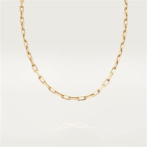 cartier mens chain necklace|cartier necklace price list.